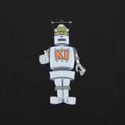Karma Ink! Robot Unisex Retro Robot T-Shirt