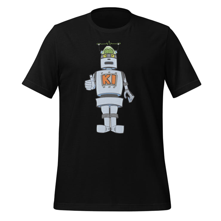 Karma Ink! Robot Unisex Retro Robot T-Shirt