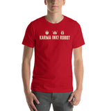 Karma Ink! Robot 2021 Logo Unisex T-Shirt (Black or Red)