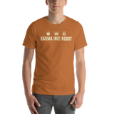 Karma Ink! Robot 2021 Logo Unisex T-Shirt (Black or Red)